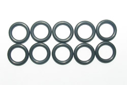 Silicone O-Ring(P8/Black) 10Pcs