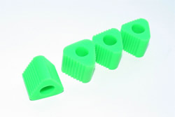 TRIANGULAR PAD FOR HELI LANDING GEAR (GREEN)