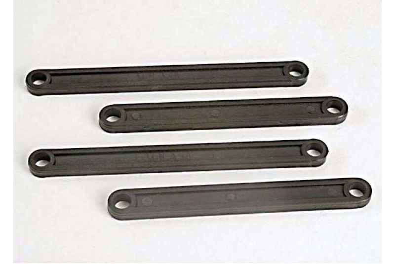 Camber link set (plastic/ non-adjustable) (front &amp; rear) (black)