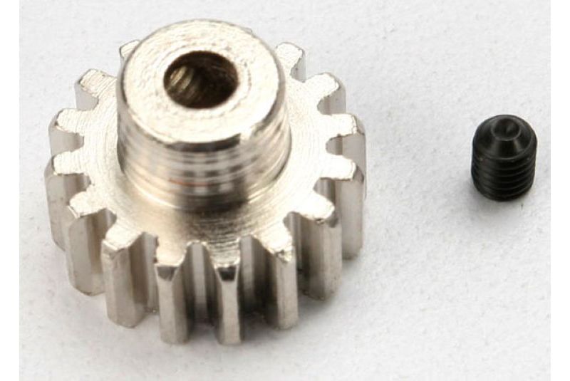 Gear, 16-T pinion (32-p) (mach. steel)/ set screw