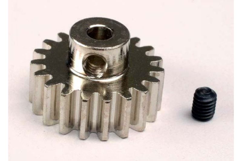 Gear, 19-T pinion (32-p) (mach. steel)/ set screw