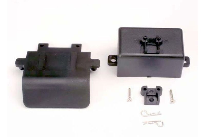 Bumper (rear)/ battery box/ body clips (2), EZ-Start mount, 3x10CST (2)