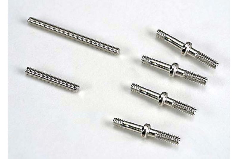Tie rods/ upper camber rods (rear) (24mm turnbuckles) (4)/ draglink, 36mm (threaded rod)