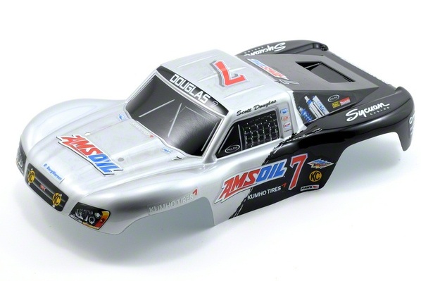 Body, Amsoil replica, 1/16 Slash (painted, decals applied)