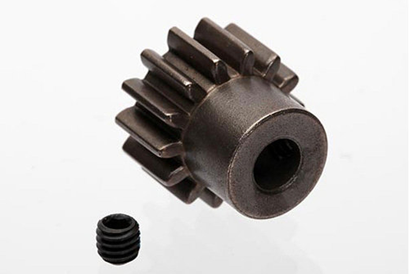 Gear, 14-T pinion (1.0 metric pitch, 20° pressure angle) (fits 5mm shaft)/ set screw