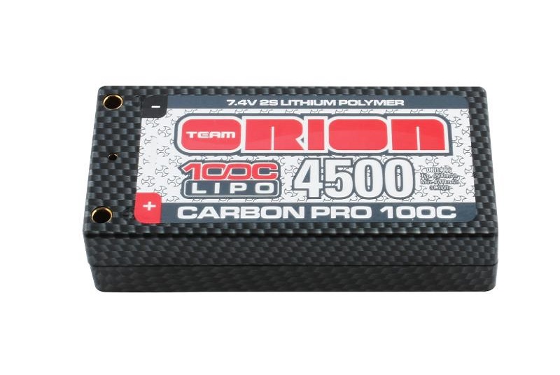 Carbon Pro LiPo 7,4В(2s) 4500mAh 100C Hard Case Tubes