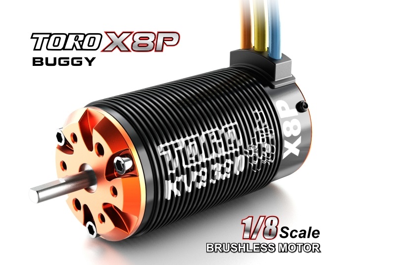 SkyRC 1/8 ТОРО X8 Truggy BL Motor (1850KV Sensorless)