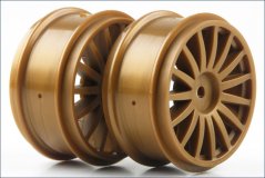 Wheel (15-Spoke/Gold/2pcs/DRX)