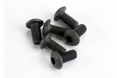 Screws, 3x6mm button-head machine (hex drive) (6)