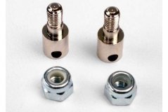 Rod guides (2)/ 3mm nylon locknuts (2)