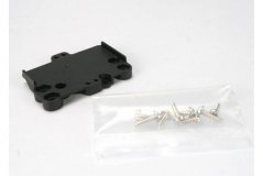 Mounting plate, speed control (XL-5, XL-10) (fits into Bandit, Rustler, Stampede and 4-Tec)