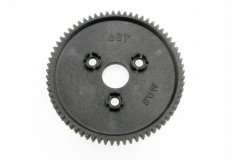 Spur gear, 68-tooth (0.8 metric pitch, compatible with 32-pitch)