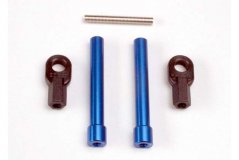 Bellcrank posts, aluminum (2)/ steering link threaded rod (3x25mm)/ long rod ends (2)