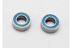 Ball bearings, blue rubber sealed (4x8x3mm) (2)