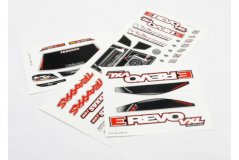 Decal sheets, 1/16 E-Revo VXL