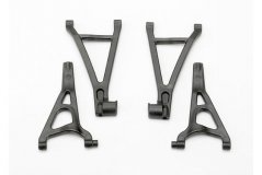 Suspension arm set, front (includes upper right &amp; left and lower right &amp; left arms)