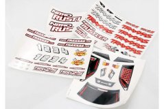 Decal sheets, Nitro Rustler