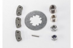 Rebuild kit, slipper clutch (steel disc/ friction pads (3)/ spring (2)/ pin/ 4.0mm NL (1)/ 5.0mm NL