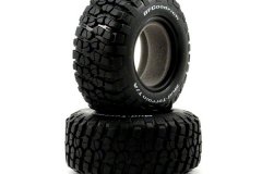 Tires, BFGoodrich® Mud-Terrain T/A® KM2 (dual profile 4.3x1.7- 2.2/3.0&#039;&#039;) (2)/ foam insert