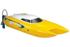 Joysway Offshore sea rider 2.4G RTR, red color and yellow color,  with 11.1V 2200mAh 35C LiPo T-Plug