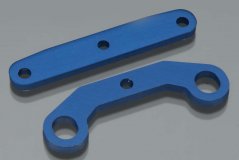 Bulkhead tie bars, front &amp; rear, aluminum (blue-anodized)