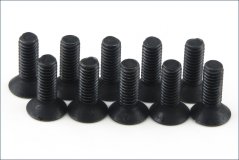 Flat Head Screw(Hex/M4x12/10pcs)