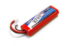 Li-Po 7.4V(2s) 3700mAh 45C  Tamiya Plug  Hard Case