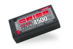 Carbon Pro LiPo 7,4В(2s) 4500mAh 100C Hard Case 5 mm Tubes