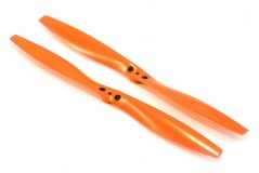 Rotor blade set, orange (2) (with screws)
