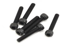 Screws, 2.5x14mm cap-head machine (hex drive) (6)