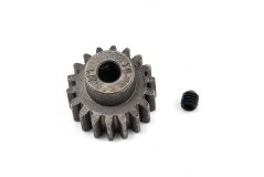 Gear, 18-T pinion (1.0 metric pitch, 20В° pressure angle) (fits 5mm shaft)/ set screw