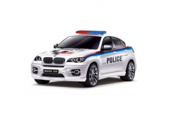 SC TOYS Радиоуправляемый полицейский джип BMW X6