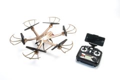 MJX X601H-G hexacopter (золотой, с FPV камерой)